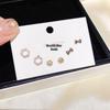 S925 Silver Exquisite European & American Style Diamond Earrings for Women - Luxurious & Fashionable, Versatile Ear Buckles