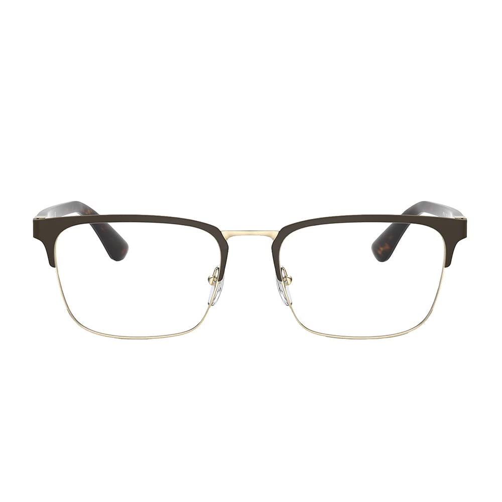 Eyeglasses Fashion PR 54TV Size [Prada] [ ] Frames, Glasses, 01U1O1, 55, Square, Unisex, Men's, Women's