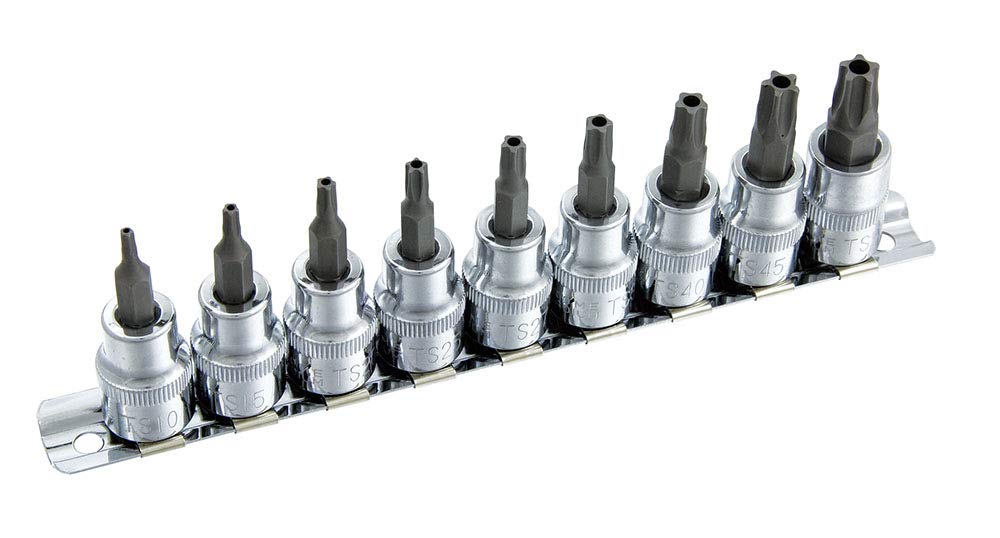 TS Socket Bit Pro-Auto 3/8" 9-Piece Set, TS-3809