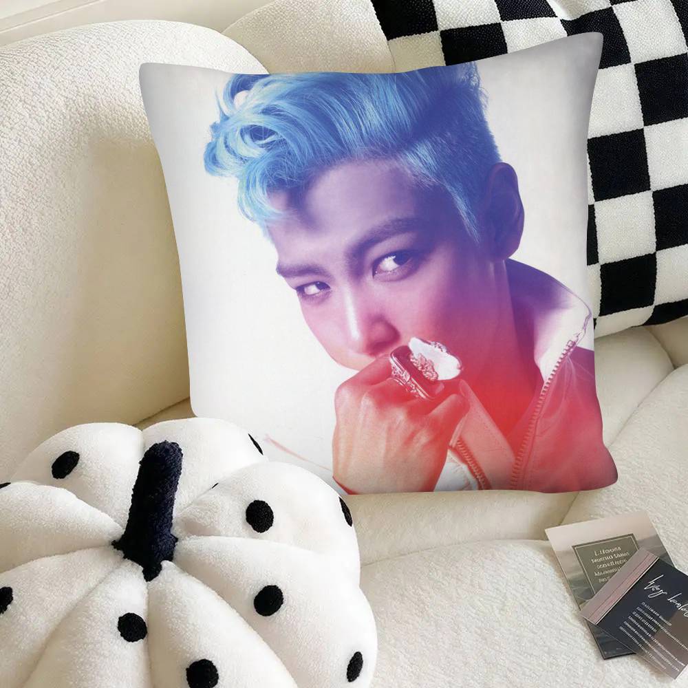 Singer Seunghyun Pillow Case Fashion Square Pillowcase Bedroom Sofa Room Ins Decoration Leisure