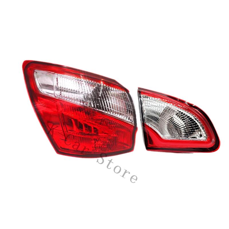 Car Accessories For Nissan Qashqai 2010 2011 2012 2013 EU Version Rear Tail Light Brake Tali Lamp Running Light