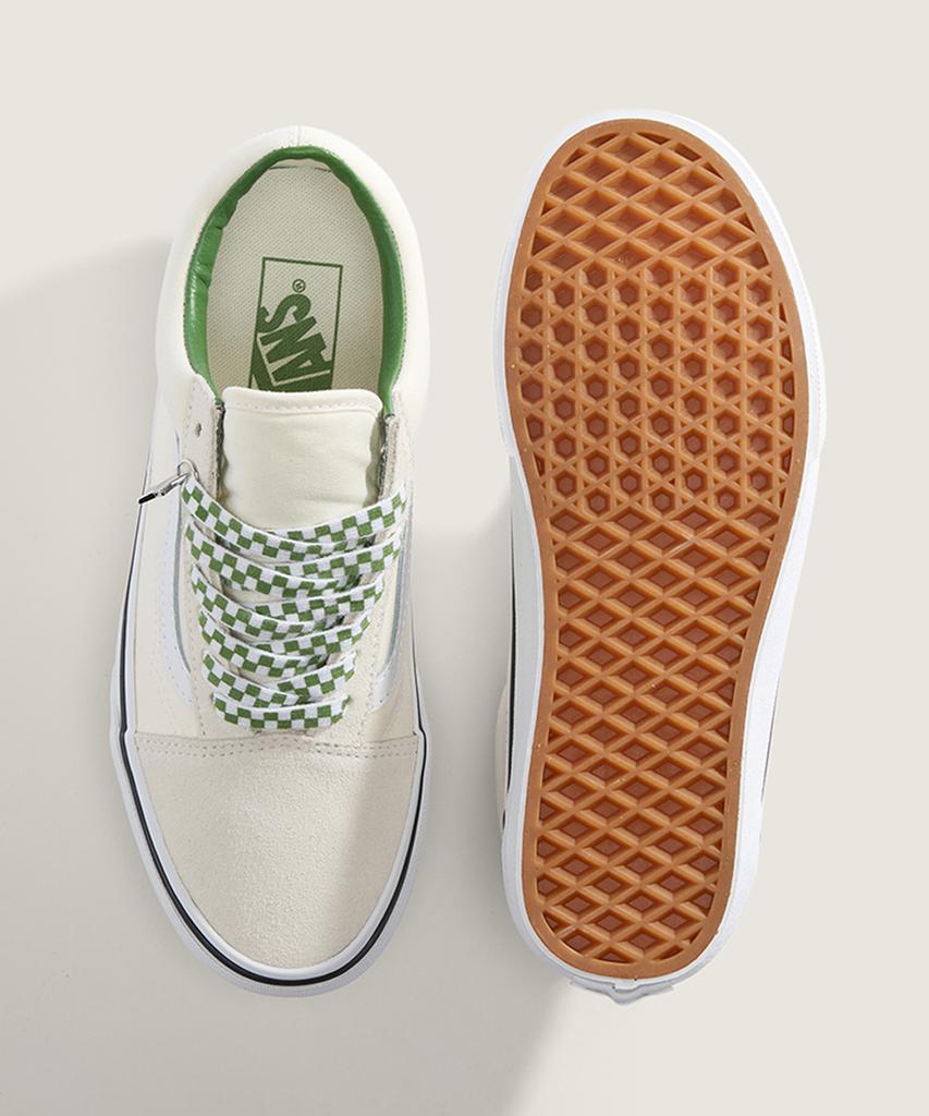 Vans Old School Star - Marshmallow:Green / Vn000D6Wbom1