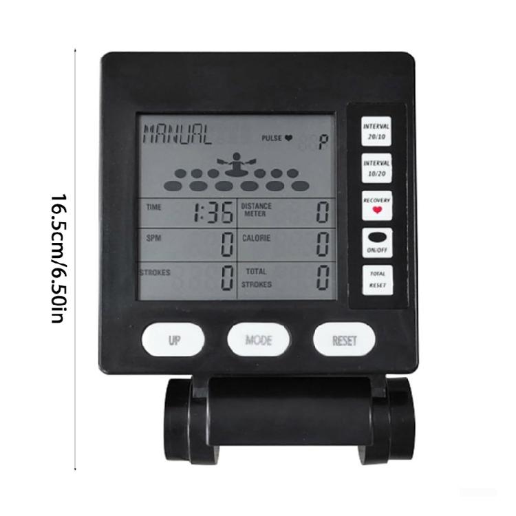 Multifunctional Rowing Machine Counter Speedometer LCD Display Counter Monitor APP Electronic Watches Easy To Use