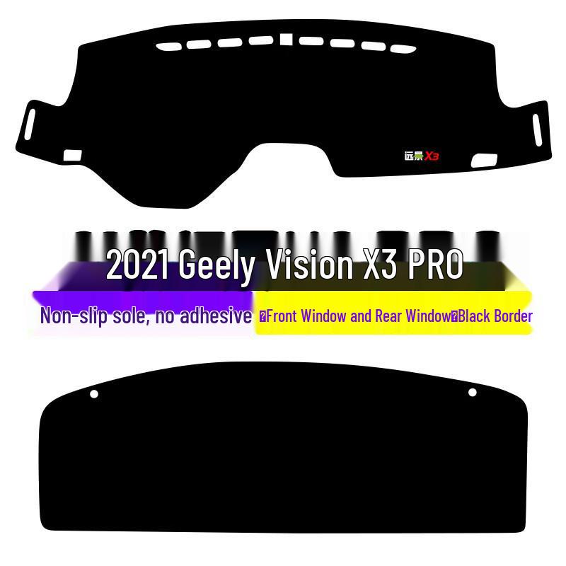Geely X3 PRO Anti-Glare Dashboard Sunshade Mat
