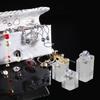 3Pcs Acrylic Ring Presentation Stands Sleek Jewelry Organizers Ideal for Jewelry Stores and Personal Collections