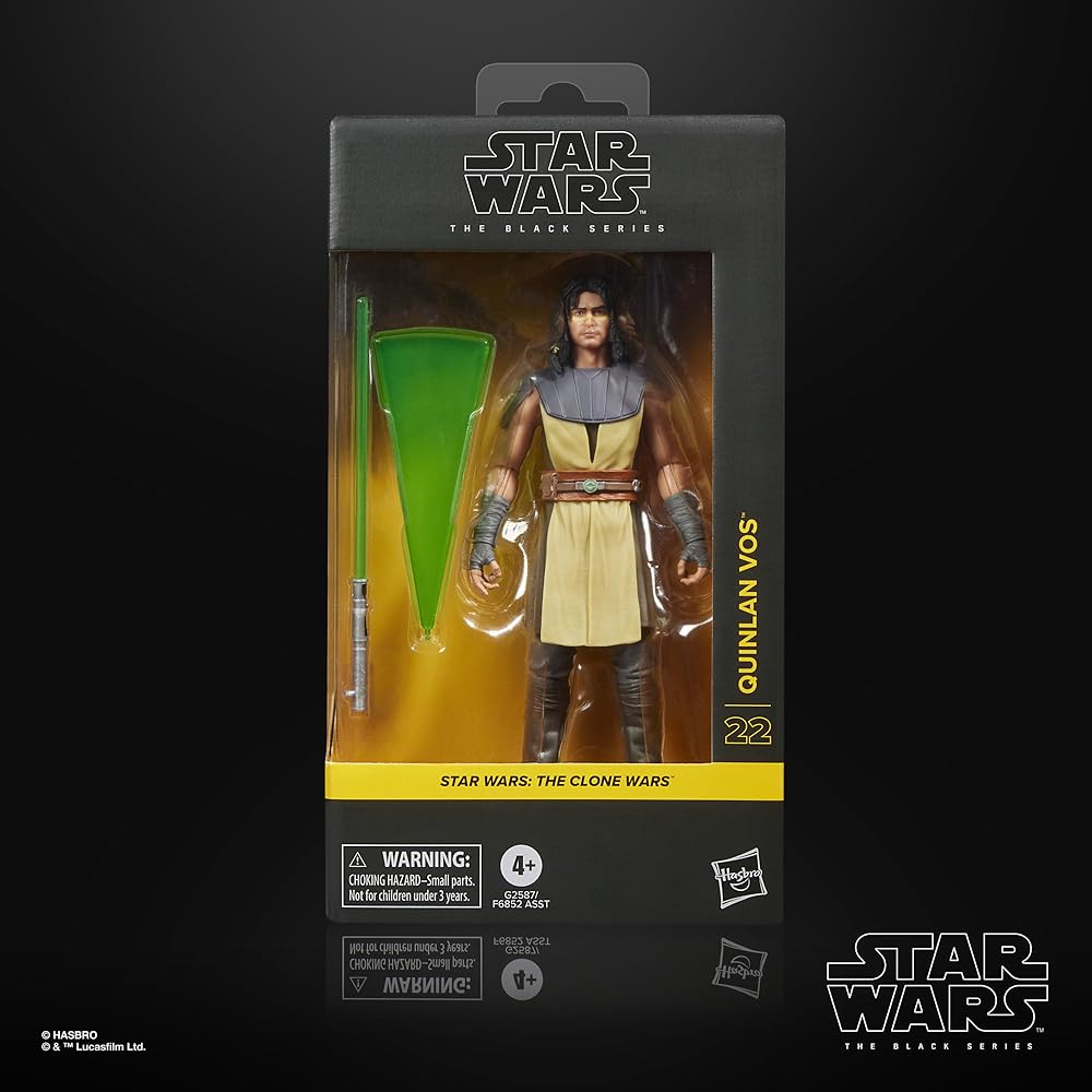 Hasbro Star Wars Black Series Quinlan Vos Action Figure 15cm Premium Collection