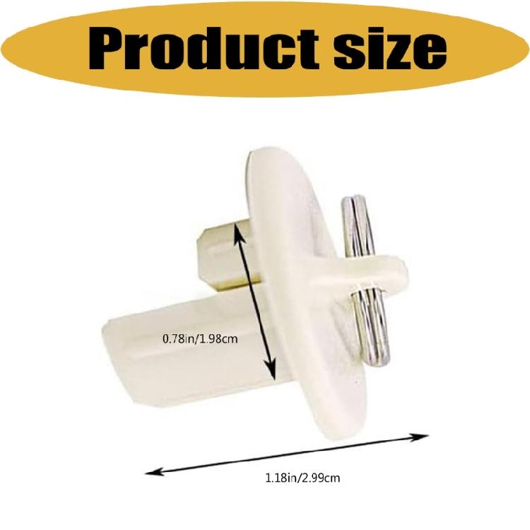 8Pcs Roller Shade End Cap Cover, Sunshades End Cap with Steel Pull Rings, Roller Up Blinds Universal Replacement for Outdoor Indoor Roller Shutter