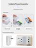 Electronic Flashing Doorbell for Deaf-Mute Seniors with Remote Control and Seven-Color Light