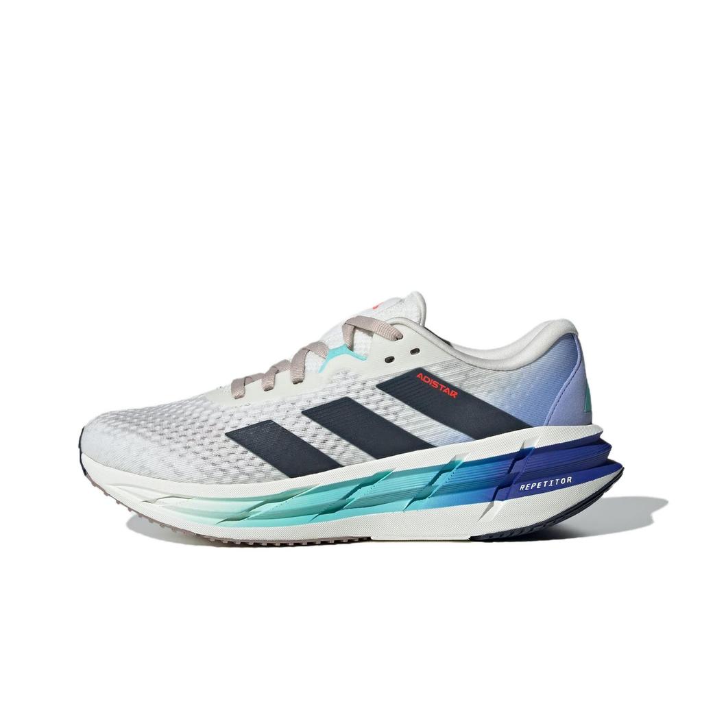 Adidas Adistar 3 Comfortable Minimalist Durable Low-Top Casual Training Long-Distance Running Shoes Men Sneakers White ID6169