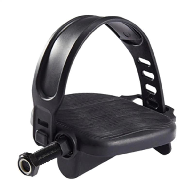2 Pezzi Pedali Sostitutivi per Cyclette da Interno Sinistro e Destro Set Pedali per Biciclette Fitness da Interno Pedali per Biciclette da Esercizio