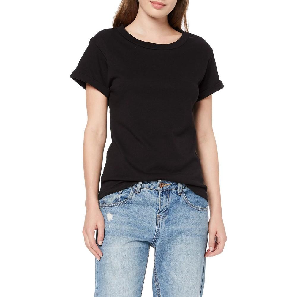 Spiral Direct Womens/Ladies Urban Fashion Ripped 2 In 1 Top