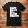Civil Rights Leaders Shirt, Historic Equality Activist T-Shirt, Human Rights History Gift, Black History Tee, Unisex