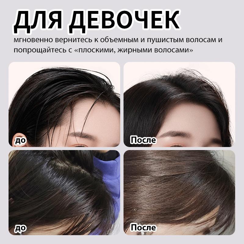 Pudr pro nadýchané vlasy, design účesu, zvětšení objemu vlasů, fixace krepatění, dlouhotrvající model, osvěžující, pánský a dámský stylingový pudr na vlasy