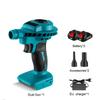 500W 2 IN 1 Cordless Air Dust Machine Dual Use Vacuum Clean Inflator Computer Dust Removal Suction Power Tool