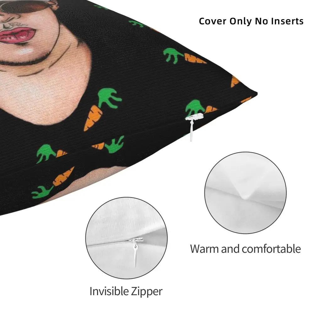 Un Verano Sin Ti Pillowcase Double-sided Printing Fabric Cushion Cover Decoration Bad Bunny Pillow Case Cover Home Square X
