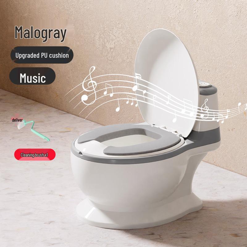 Kids Enlarged Training Potty: Unisex Infant Toilet Seat with Urinal