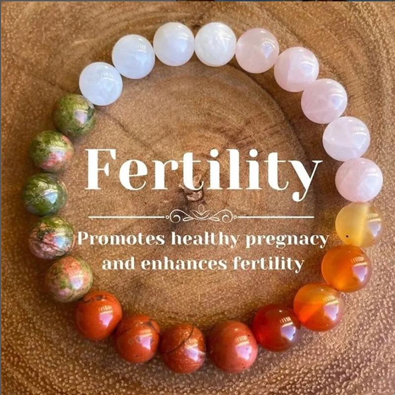 Exploding Natural 8mm Tiger Eye Crystal Green Dongling Elastic Bracelet