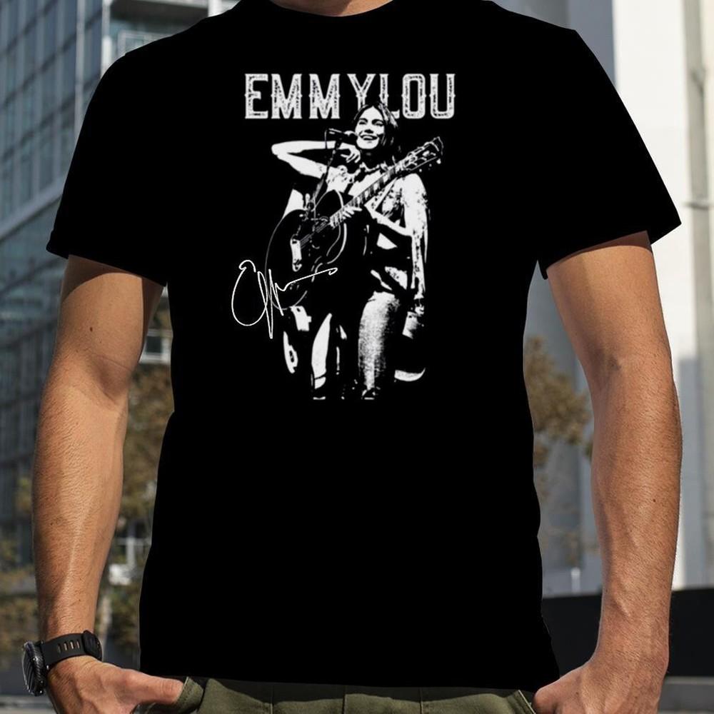 

Vtg Emmylou Harris Live In Concert Cotton Black Unisex T Shirt All Size BL370 Unisex T-Shirt XL