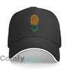 Textured Pineapple Peel Repeating Pattern Hip Hop Hat Fashion Outdoor Sports Sandwich Baseball Cap