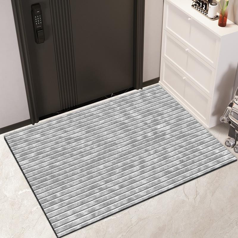Light Luxury Simple Carpet Entry Door Thickened Silk Floor Mat Can Be Cut Into The Door Home Foot Mat Dirty Wear-resistant Door Mat