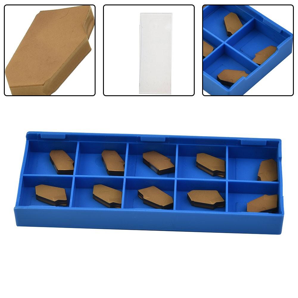 10pcs ZQMX 3N11-1E SP300 GTN-3 3mm Cut-Off Grooving Carbide Inserts CNC Tool