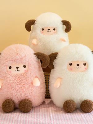 New Little Sheep Doll,  Multi-functional High-quality Plush Toy, Cute and Comfortable Throw Pillow