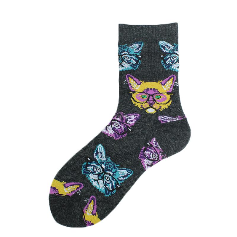 

Милые смешные носки в корейском стиле женские Тоторо авокадо пицца пиво суши планета счастливые кавайные носки новинка Харадзюку высокое качество носки