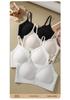 Seamless Thin Strap Bra for Women: Comfortable, Breathable, Beautiful Back Design, Small Bust Support, Japanese Korean Style.