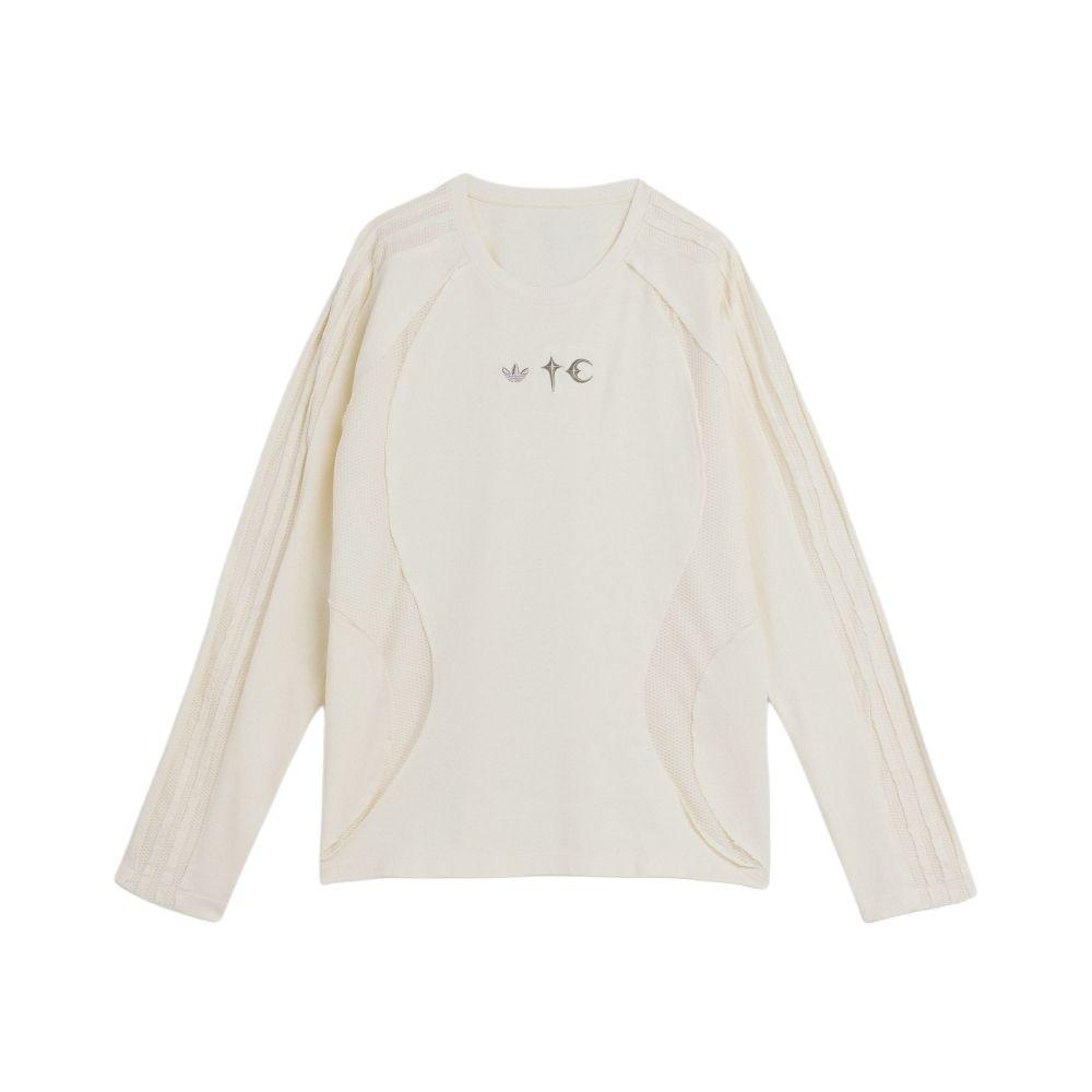 adidas x THUG CLUB TEAMGEIST Long-Sleeved T-shirt Beige Men s KC2198 L