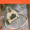 Cute And Funny Dog Shoulder Bag In Japanese Style Made Of Velvet Small Size