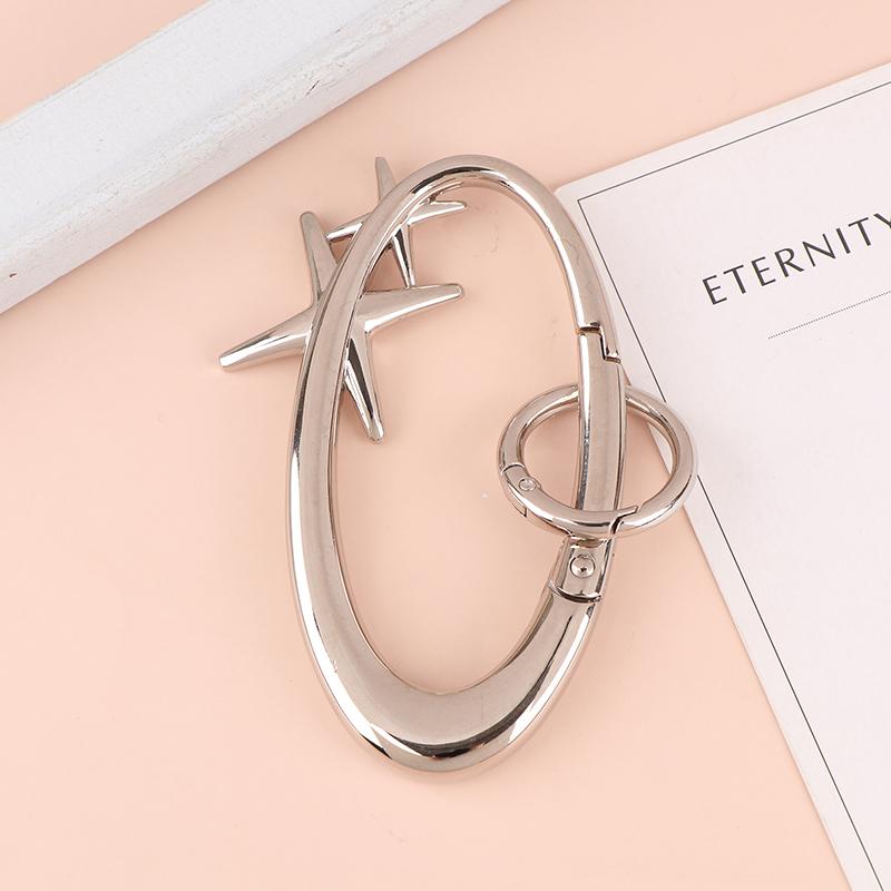Carabiner Keychain Star Aesthetic Lucky Dice Opener Metal Backpack Pendant For Men Woman