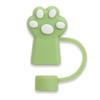 6pcs Durable Claw Straw Seal Decoration Household Dust-Proof Straw Plugs Set