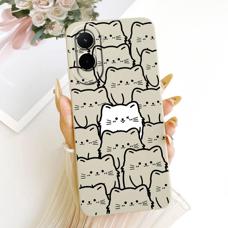 For Xiaomi Poco M7 4G Case Cute Dinosaur Astronaut Painted Cover Soft Silicone Phone Case For Xiaomi Poco M7 Plus M7Plus 5G Bags
