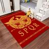 Roman Eagle SPQR Red Carpet suitable as a non-slip mat for the living room or bedroom sofa