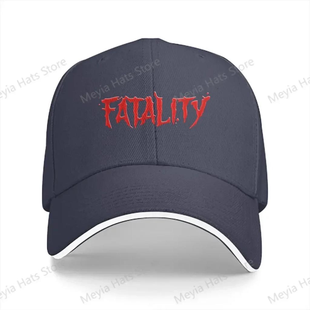 FATALITY Mortal Kombat Anime Baseball Cap Unisex Hats Women Visor Cycling Snapback Caps