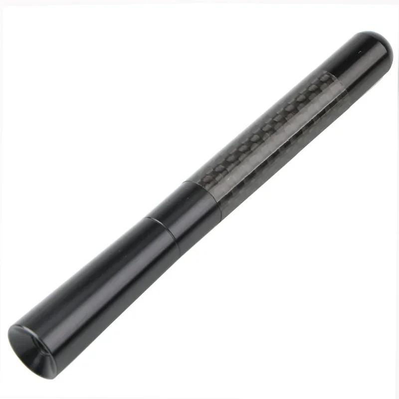 New Carbon Fibre Screw Metal Short Stubby Mast Antenna Roof Antenna Car Styling Signal Enhancement 3.5 Cm /8cm /12cm Car Parts