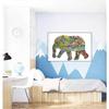 Puzzle per Bambini dai 4 agli 8 anni, 8-10 anni, 10 anni e Adulti 200 Pezzi Puzzle Difficili a Forma di Elefante Animale per Bambini e Bambine Regalo di Natale Compleanno