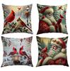 New Throw Pillow Cover Christmas Home Decoration Christmas Snowflake Pillow Cover Living Room Sofa Cushion Cover