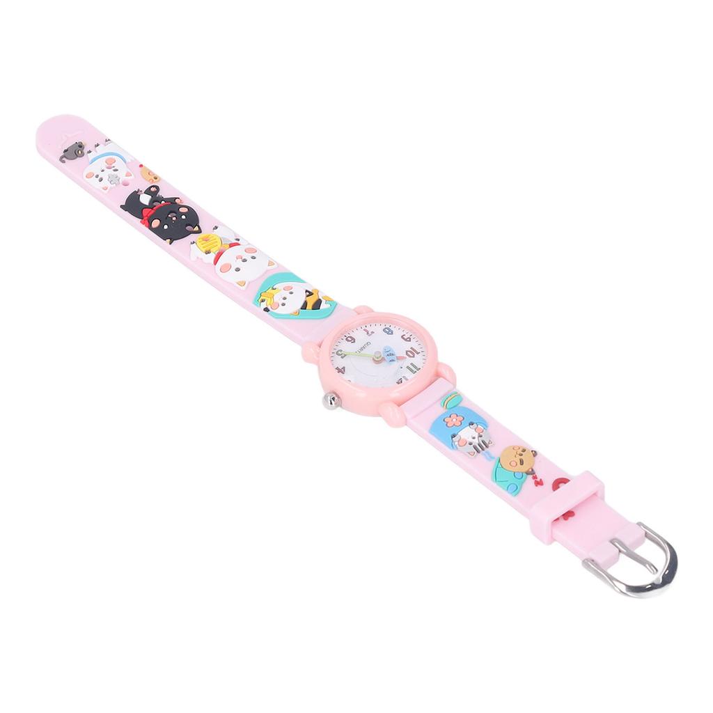 Kids Watch 3D Cartoon Style Super Cute Life Waterproof Clear Scale Rich Colors Girl Watch for Boys Girls Kids