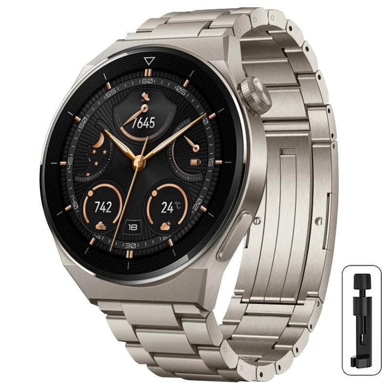 Bracciale in Titanio a Maglie 22mm per Huawei Watch GT 4 46mm 3 pro Ultimate Cinturino per Samsung galaxy 3 45mm Gear S3 Cinturino di Lusso