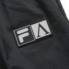FILA Fusion Aries Collaboration Series Casual Woven Knit Sports Pants Unisex pants Deep-Black T11U218804F-BK