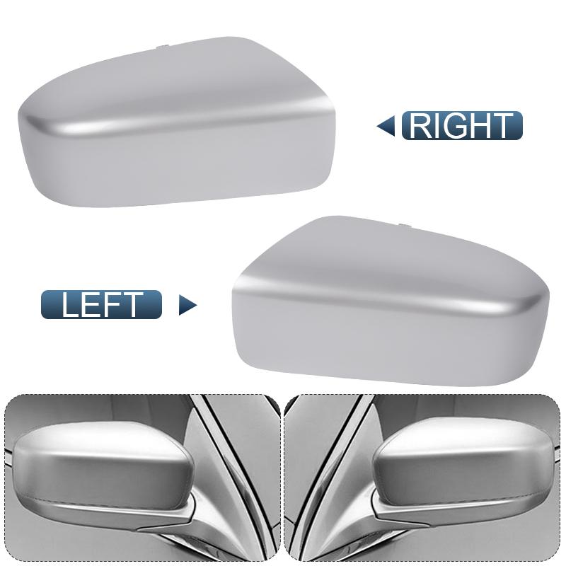 Door Wing Side Mirror Housing Cover For Honda Accord 2003 2004 2005 2006 2007 US Version Left Right Side Rearview Mirror Cap