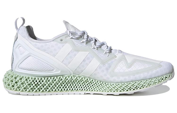 Zx 2K 4D Adidas Originals 'Triple White' FW2002