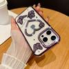 For IPhone 16 Promax Sparkling Diamond Phone Case for Apple 15 Love Butterfly 14 Gradient Sparkling Pink Soft Case