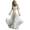 Hot Sale Craft V-Neck Sweet Ladies Halloween Dress Ladies Dress