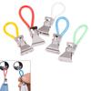 Waterproof Colorful Multicolor Hanging Towel Clip Towel Hanger Clothes Pegs Towel Hook