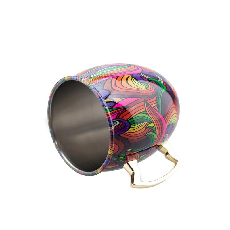 Neuer Cocktail-Weinbecher Moscow Mule-Becher aus gehämmertem, verkupfertem Edelstahl, Bierbecher, Kaffeebar-Werkzeug, Trinkgeschirr für den Ramadan