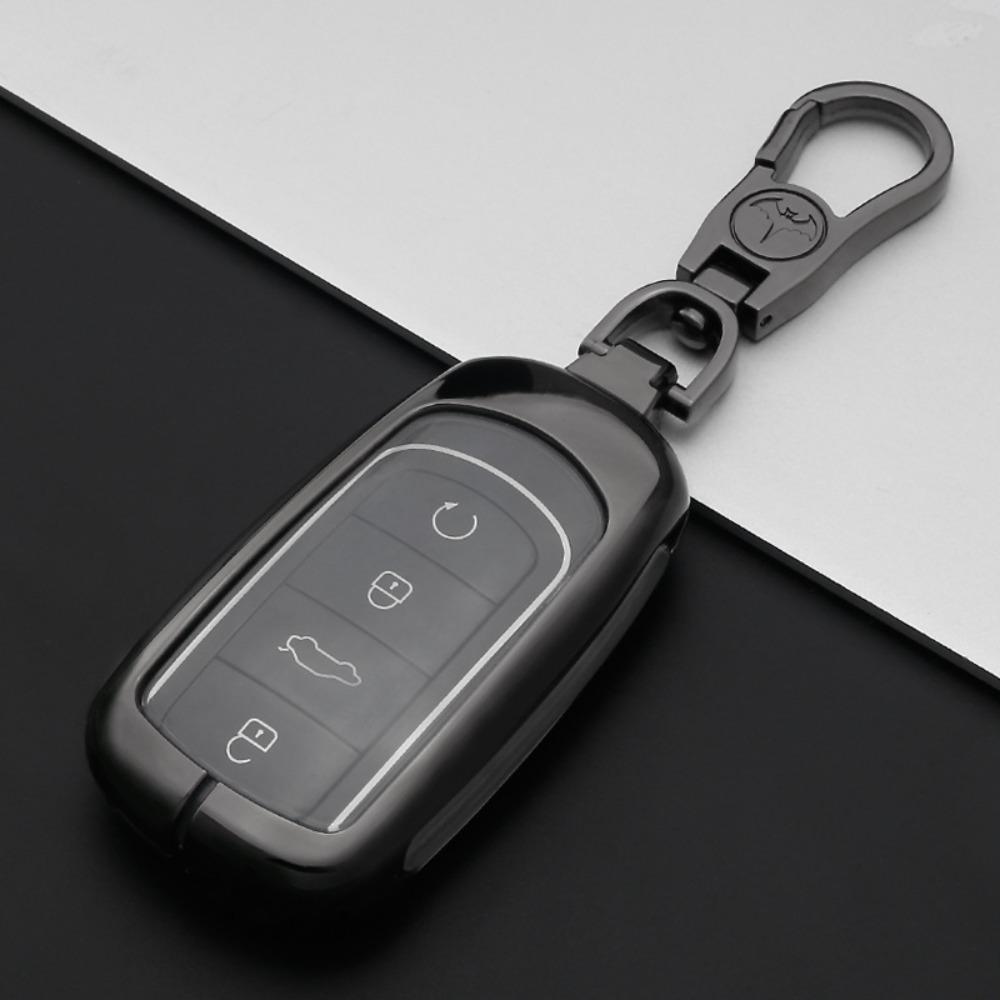 Premium Metal Key Case for Chery Tiggo 8 Plus and Arrizo 5 Plus Cars