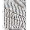 Summer New Women's Design Waist Shirt Casual Versatile Striped Pleated Slim Top