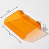 Cage Mounted Parrot Cage Feeder Roof Canopy Bird Food Container  for Small Parrots